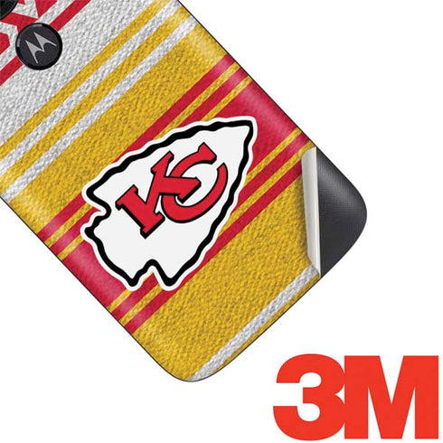 NFL Kansas City Chiefs Trailblazer Moto E5 Play Skin